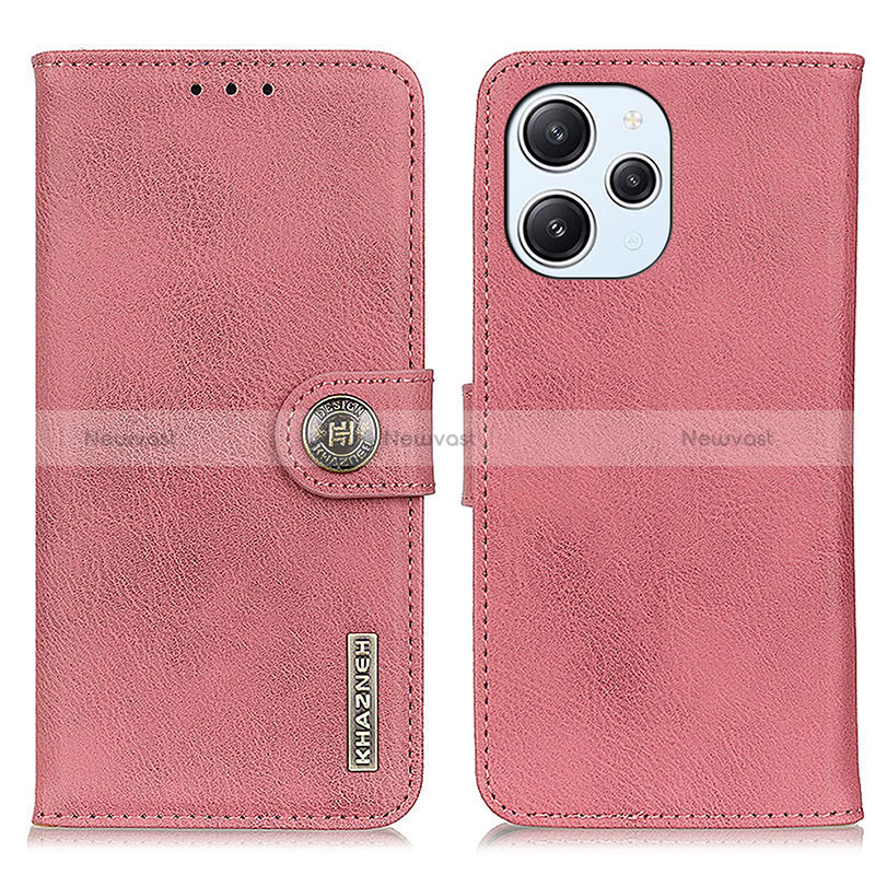 Leather Case Stands Flip Cover Holder K02Z for Xiaomi Redmi 12 4G