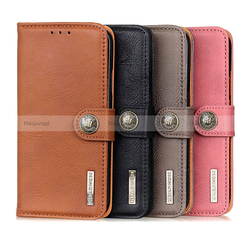 Leather Case Stands Flip Cover Holder K02Z for Xiaomi Redmi Note 11E 5G