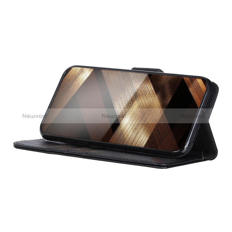 Leather Case Stands Flip Cover Holder K02Z for Xiaomi Redmi Note 11E 5G