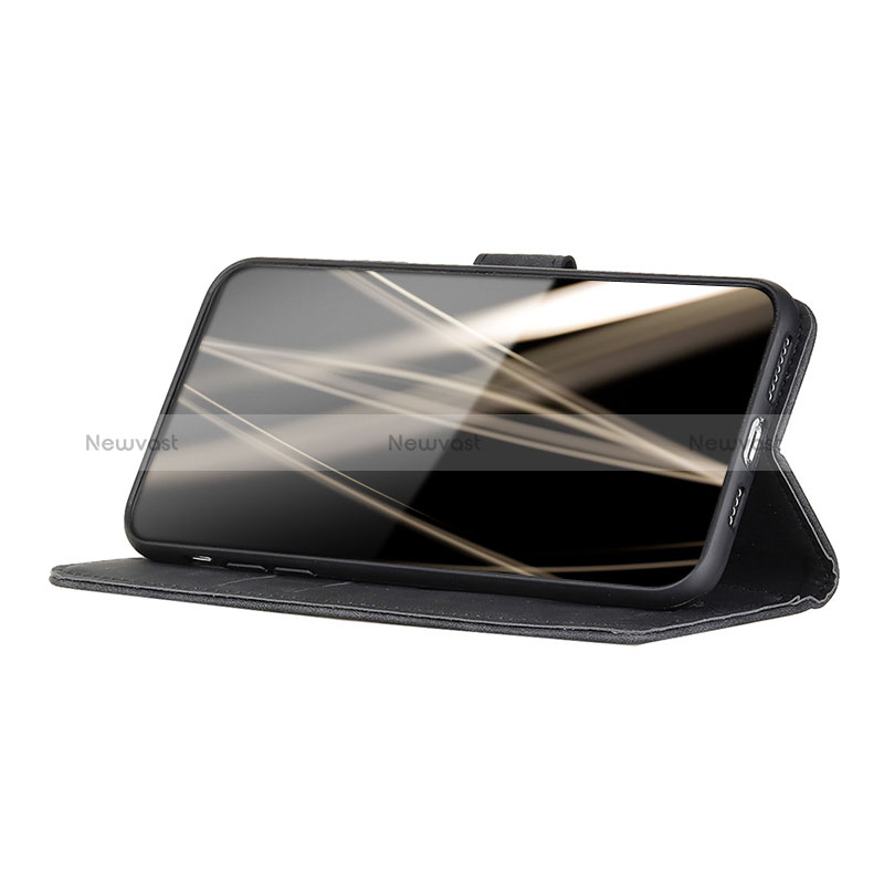 Leather Case Stands Flip Cover Holder K03Z for Realme 10 Pro 5G