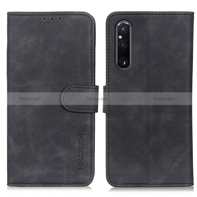 Leather Case Stands Flip Cover Holder K03Z for Sony Xperia 1 V