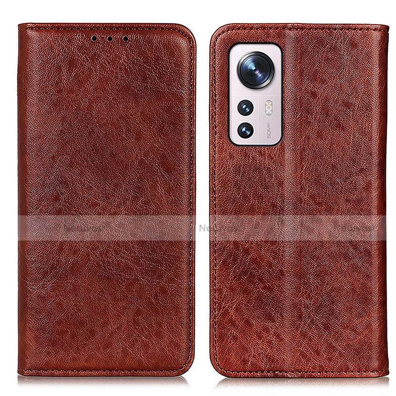 Leather Case Stands Flip Cover Holder K03Z for Xiaomi Mi 12 5G