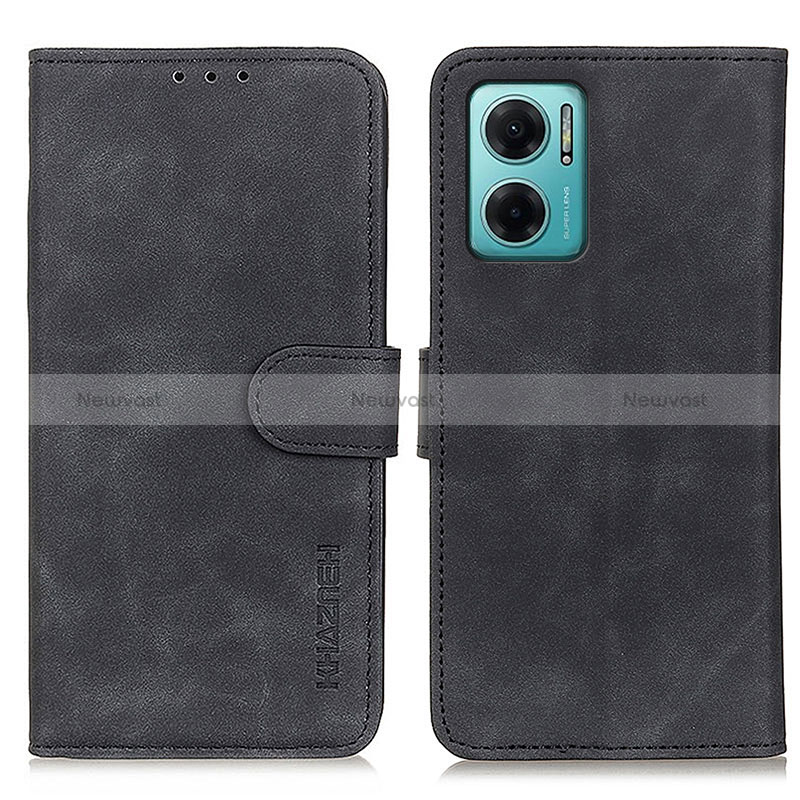 Leather Case Stands Flip Cover Holder K03Z for Xiaomi Redmi Note 11E 5G