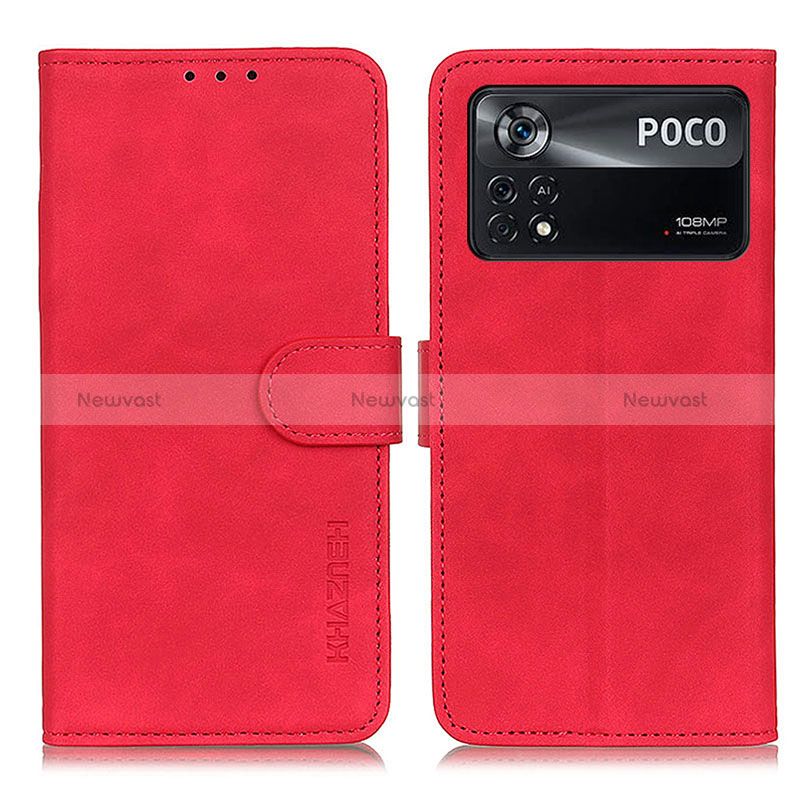 Leather Case Stands Flip Cover Holder K03Z for Xiaomi Redmi Note 11E Pro 5G