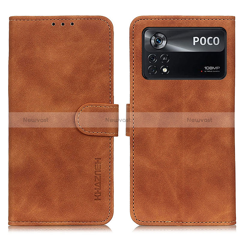 Leather Case Stands Flip Cover Holder K03Z for Xiaomi Redmi Note 11E Pro 5G
