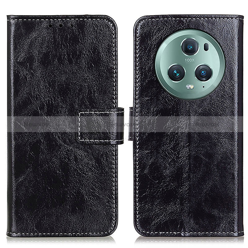 Leather Case Stands Flip Cover Holder K04Z for Huawei Honor Magic5 Pro 5G