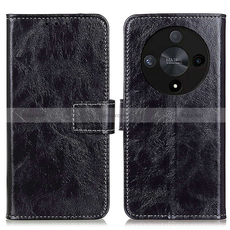 Leather Case Stands Flip Cover Holder K04Z for Huawei Honor X9b 5G