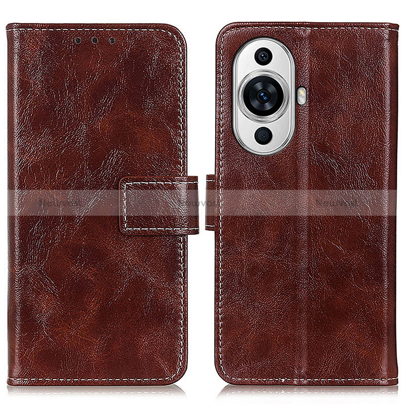Leather Case Stands Flip Cover Holder K04Z for Huawei Nova 11 Ultra
