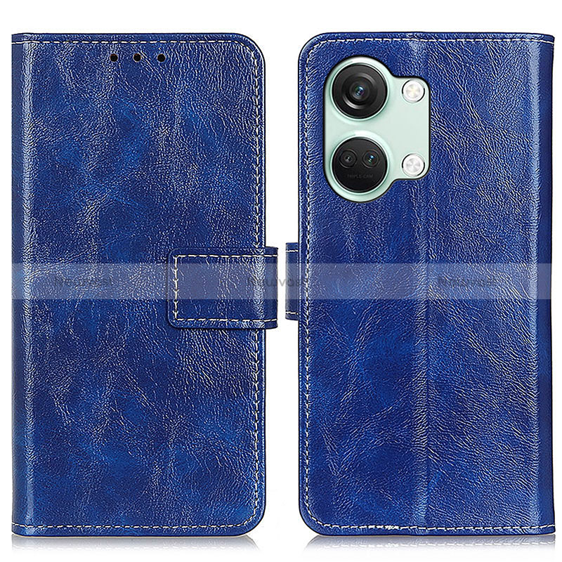 Leather Case Stands Flip Cover Holder K04Z for OnePlus Ace 2V 5G