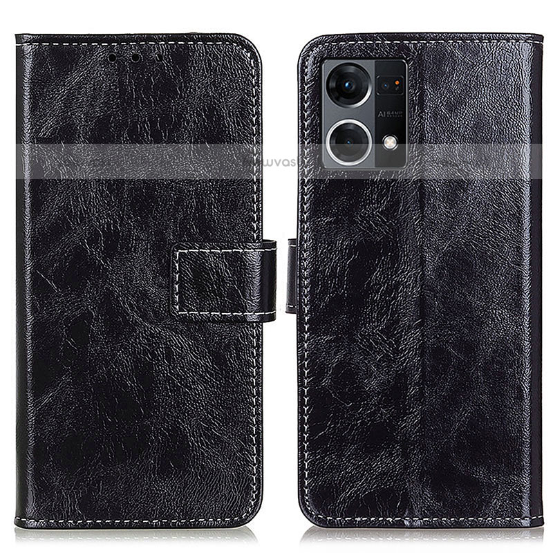 Leather Case Stands Flip Cover Holder K04Z for Oppo F21s Pro 4G