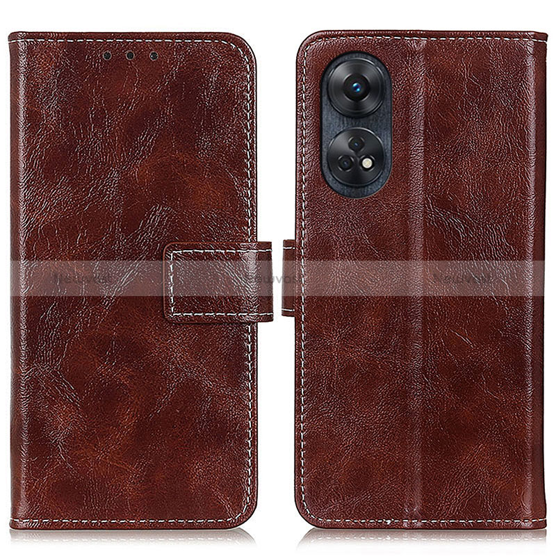 Leather Case Stands Flip Cover Holder K04Z for Oppo Reno8 T 4G