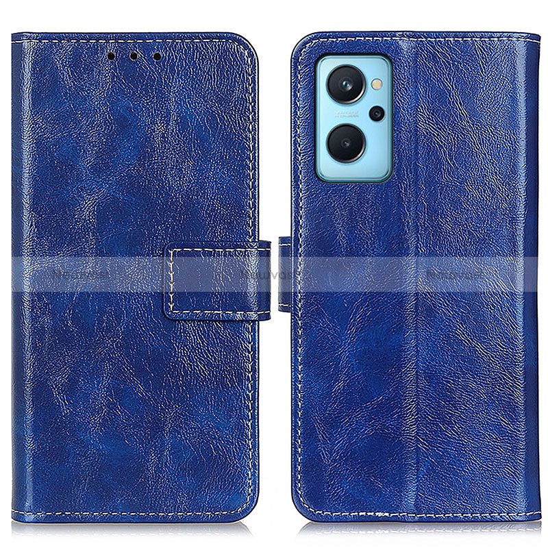 Leather Case Stands Flip Cover Holder K04Z for Realme 9i 4G
