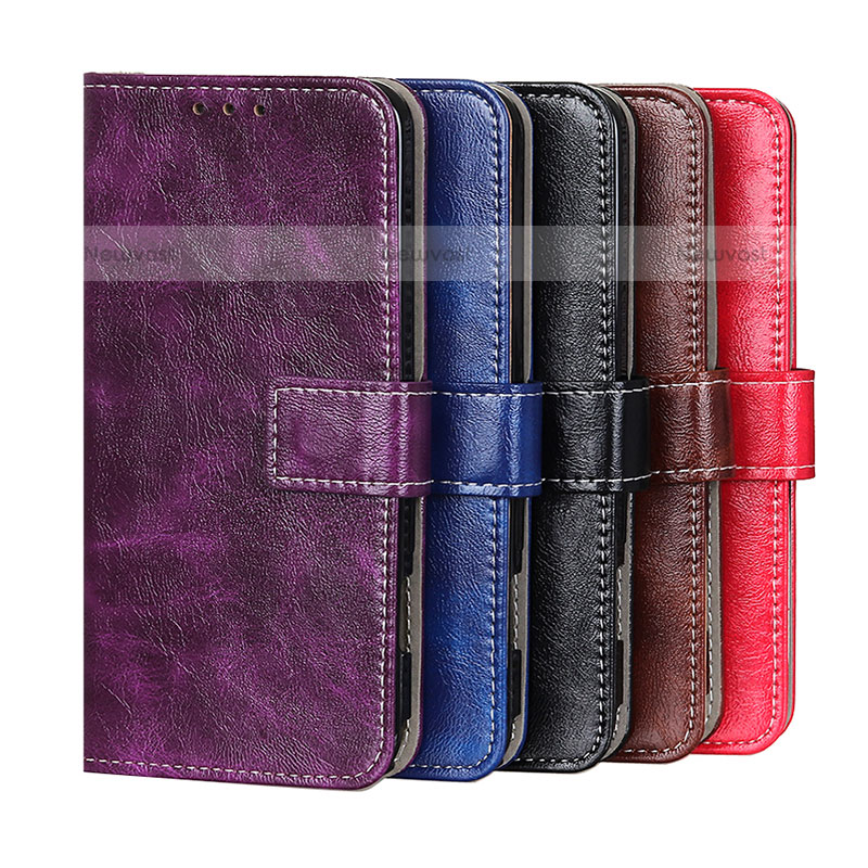 Leather Case Stands Flip Cover Holder K04Z for Samsung Galaxy M33 5G