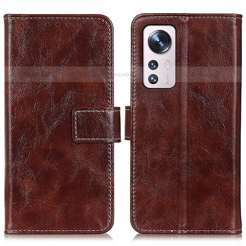 Leather Case Stands Flip Cover Holder K04Z for Xiaomi Mi 12X 5G