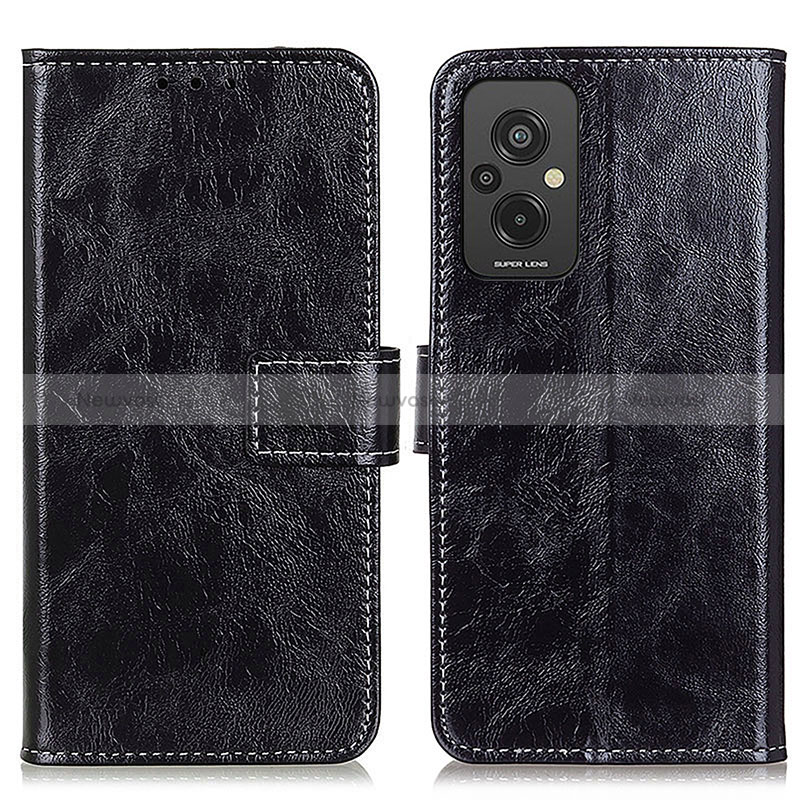 Leather Case Stands Flip Cover Holder K04Z for Xiaomi Redmi 11 Prime 4G