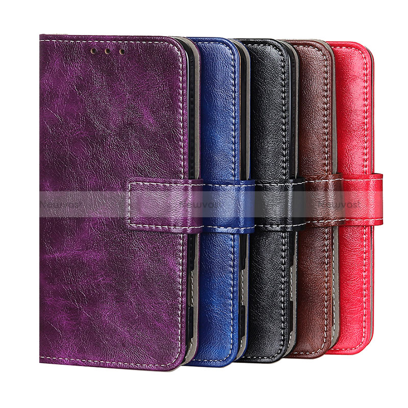 Leather Case Stands Flip Cover Holder K04Z for Xiaomi Redmi Note 8 (2021)