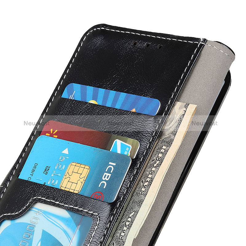 Leather Case Stands Flip Cover Holder K04Z for Xiaomi Redmi Note 8 (2021)