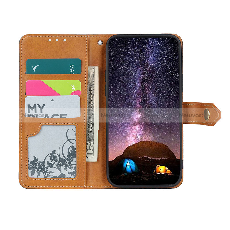 Leather Case Stands Flip Cover Holder K05Z for Sony Xperia 10 III