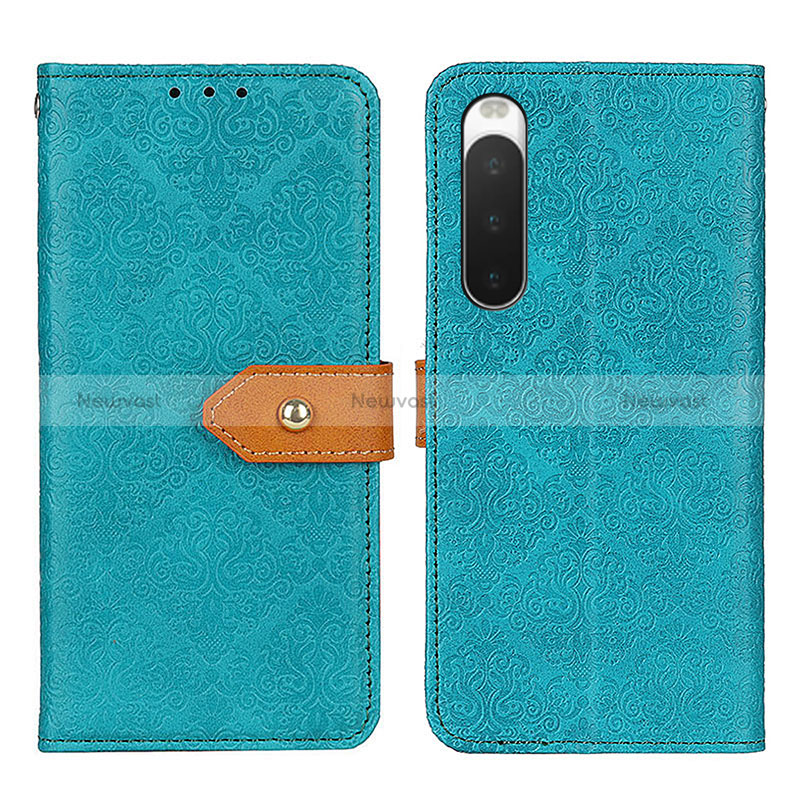 Leather Case Stands Flip Cover Holder K05Z for Sony Xperia 10 IV