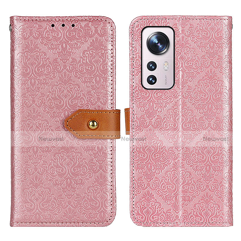 Leather Case Stands Flip Cover Holder K05Z for Xiaomi Mi 12 5G