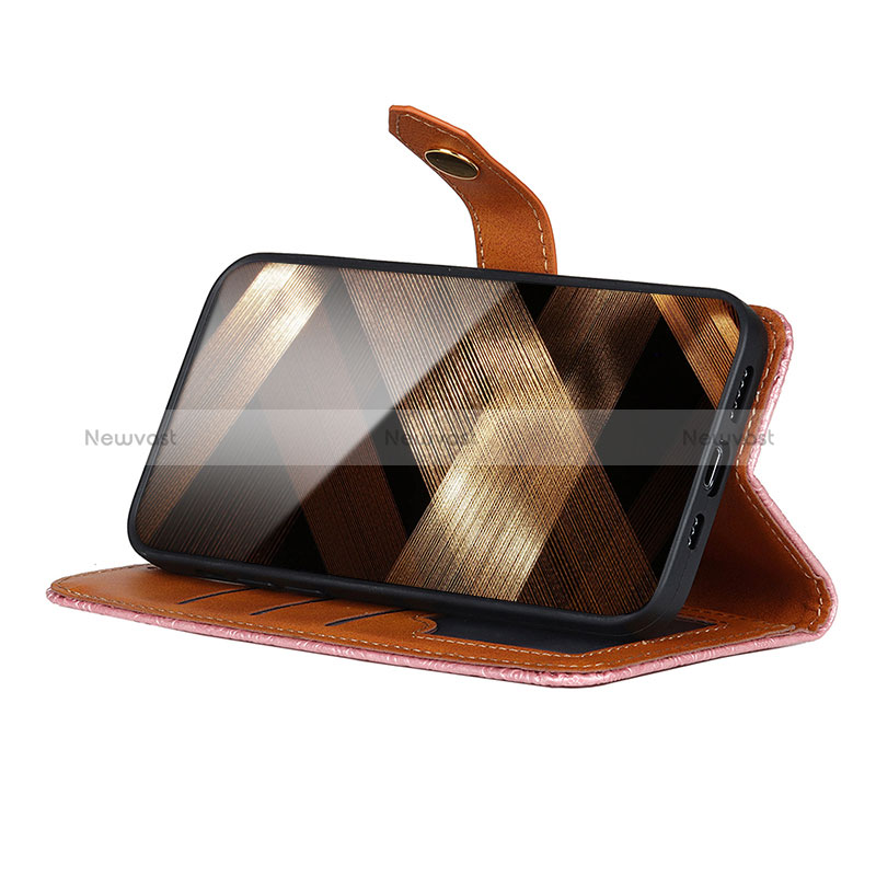 Leather Case Stands Flip Cover Holder K05Z for Xiaomi Redmi 10C 4G