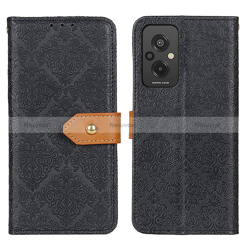 Leather Case Stands Flip Cover Holder K05Z for Xiaomi Redmi 11 Prime 4G