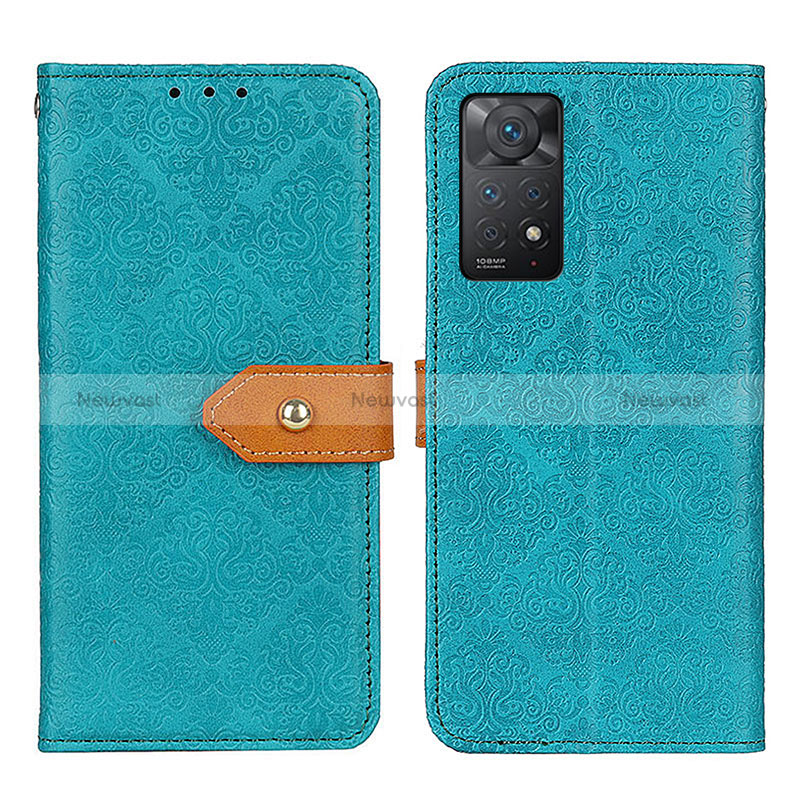 Leather Case Stands Flip Cover Holder K05Z for Xiaomi Redmi Note 11 Pro 4G
