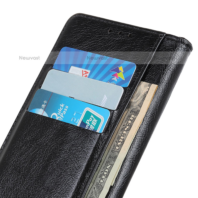 Leather Case Stands Flip Cover Holder K06Z for Oppo A74 4G