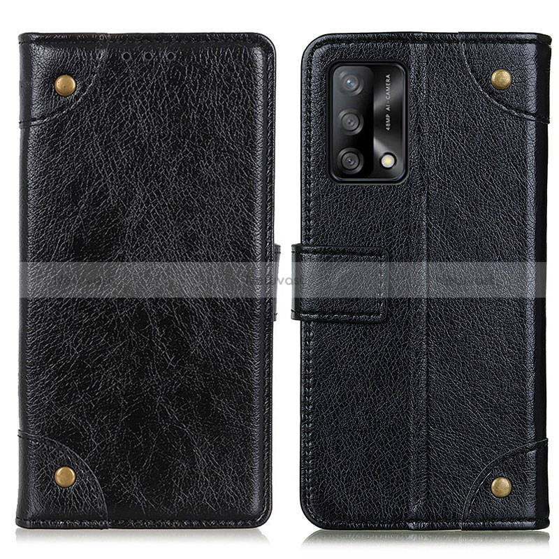 Leather Case Stands Flip Cover Holder K06Z for Oppo A95 4G