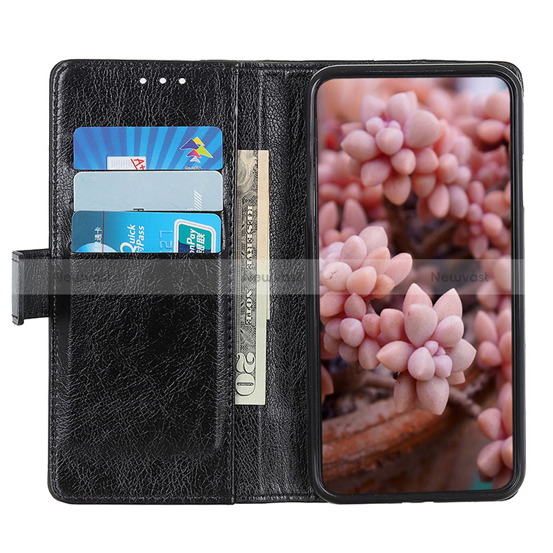 Leather Case Stands Flip Cover Holder K06Z for Oppo A95 4G