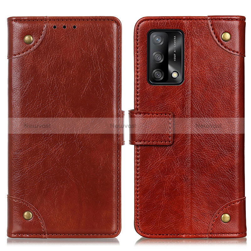 Leather Case Stands Flip Cover Holder K06Z for Oppo Reno6 Lite