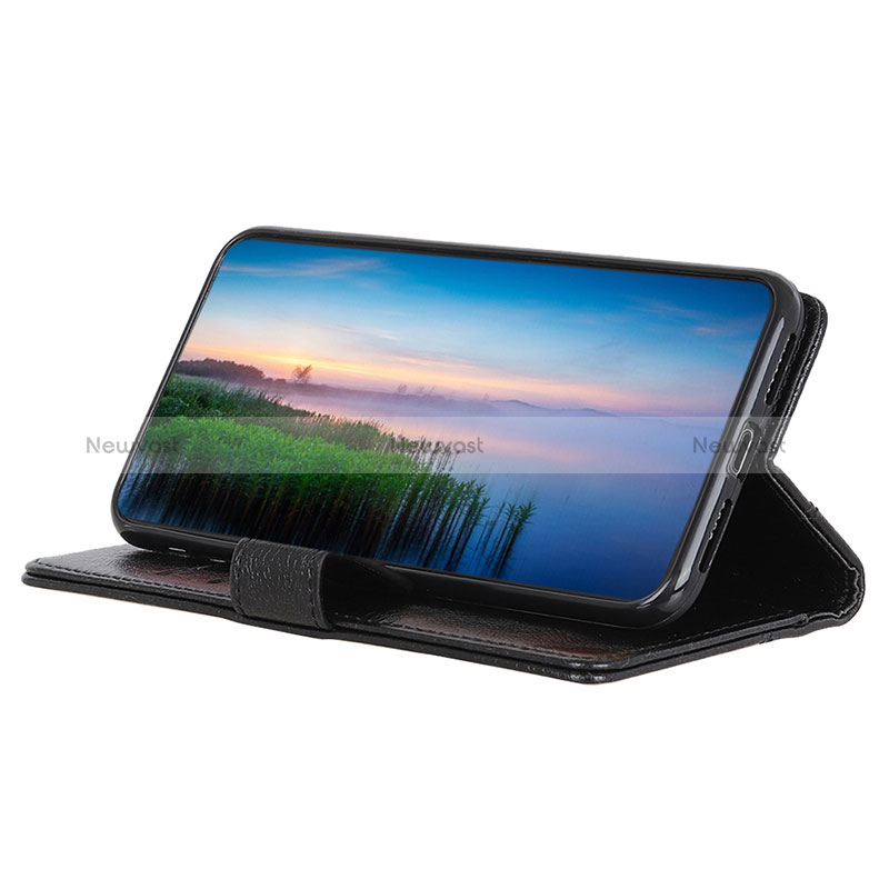 Leather Case Stands Flip Cover Holder K06Z for Oppo Reno7 5G