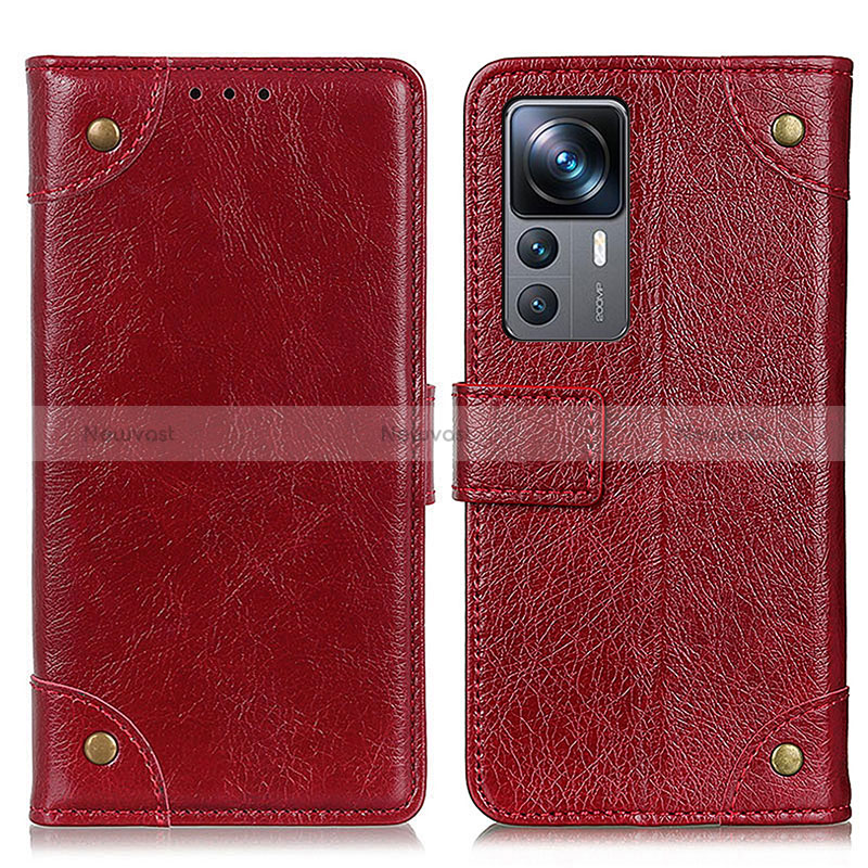 Leather Case Stands Flip Cover Holder K06Z for Xiaomi Mi 12T Pro 5G