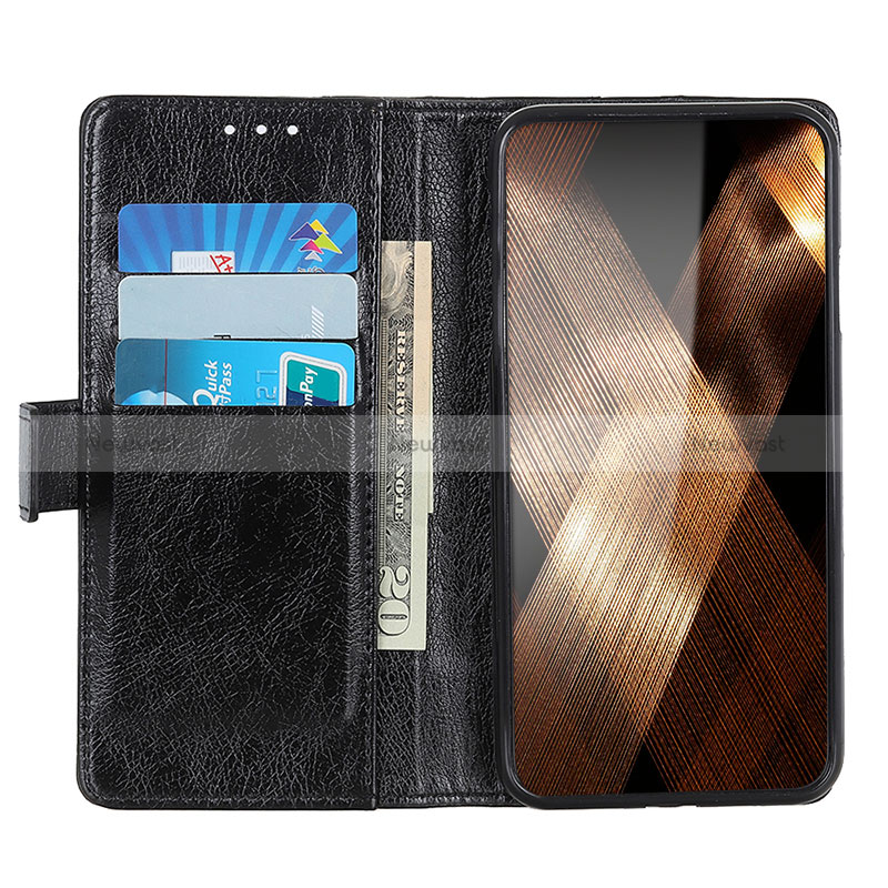Leather Case Stands Flip Cover Holder K06Z for Xiaomi Redmi 10 Prime Plus 5G