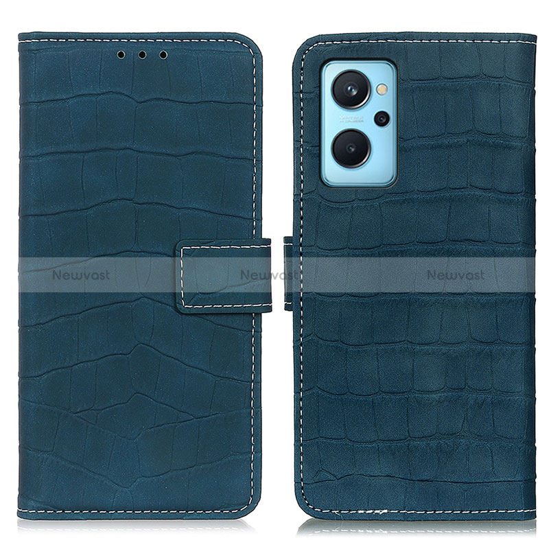 Leather Case Stands Flip Cover Holder K07Z for Realme 9i 4G
