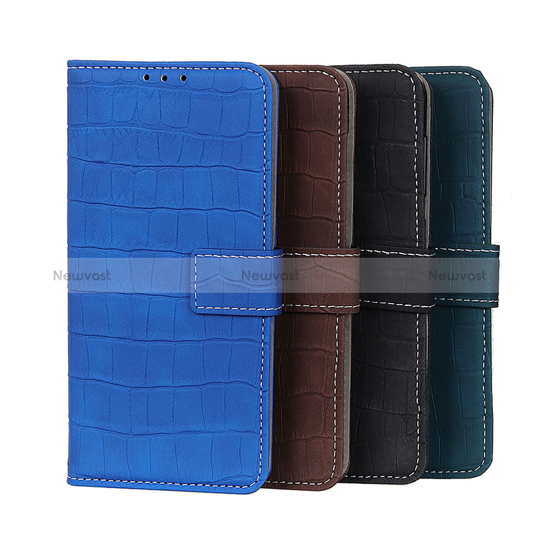 Leather Case Stands Flip Cover Holder K07Z for Vivo iQOO Z6 5G