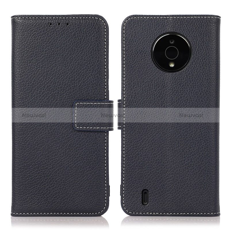 Leather Case Stands Flip Cover Holder K08Z for Nokia C200