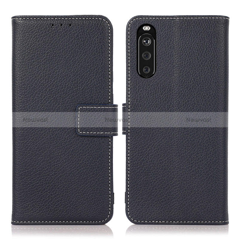Leather Case Stands Flip Cover Holder K08Z for Sony Xperia 10 III