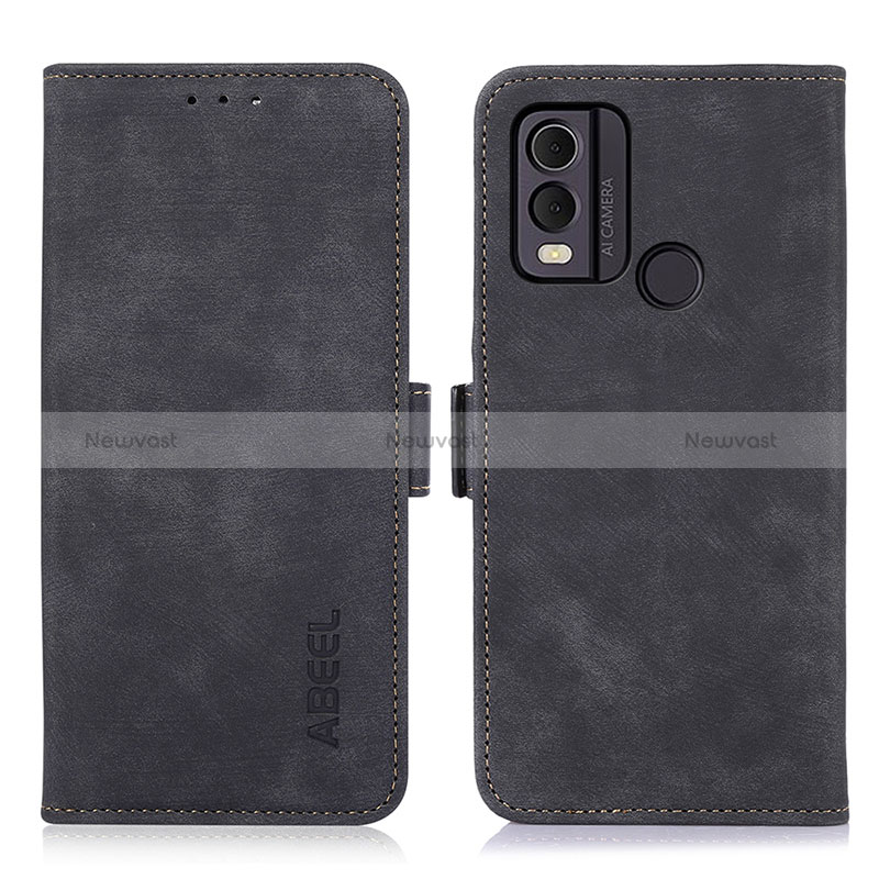 Leather Case Stands Flip Cover Holder K09Z for Nokia C22