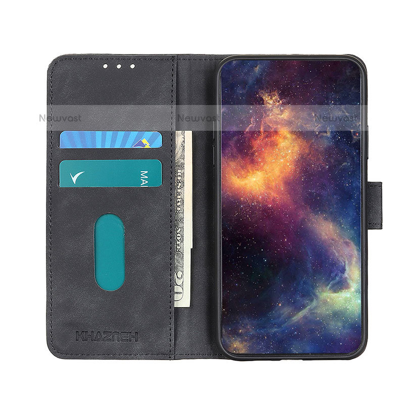 Leather Case Stands Flip Cover Holder K09Z for Oppo A74 4G
