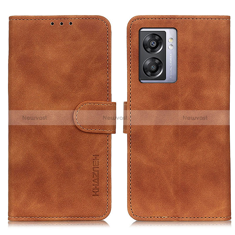 Leather Case Stands Flip Cover Holder K09Z for Realme V23 5G