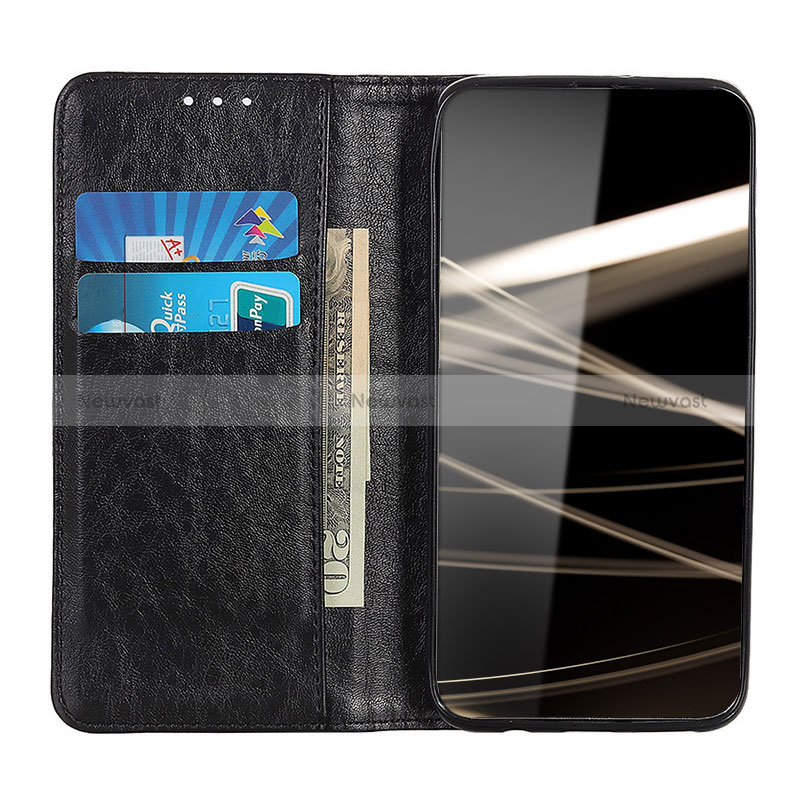 Leather Case Stands Flip Cover Holder K09Z for Vivo iQOO Z6 5G