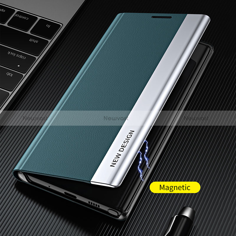 Leather Case Stands Flip Cover Holder L01 for Oppo Reno9 Pro 5G
