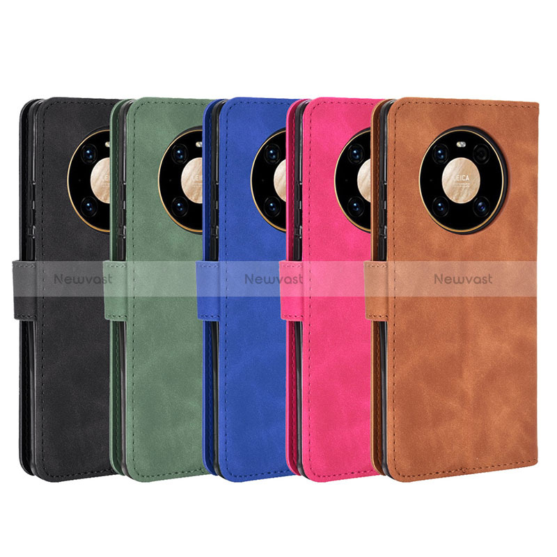 Leather Case Stands Flip Cover Holder L01Z for Huawei Mate 40 Pro
