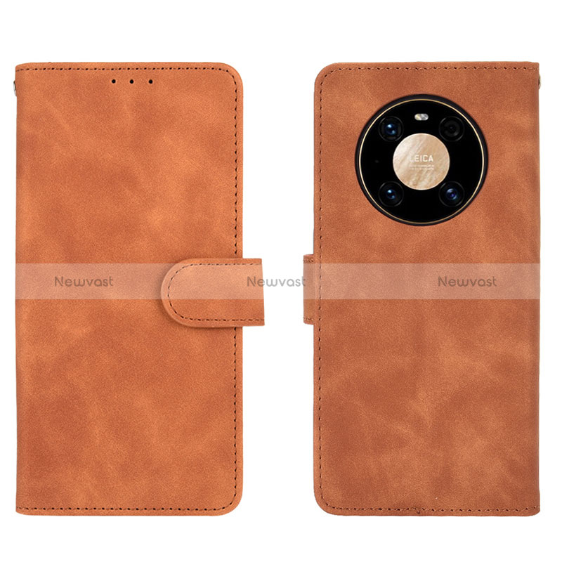 Leather Case Stands Flip Cover Holder L01Z for Huawei Mate 40 Pro