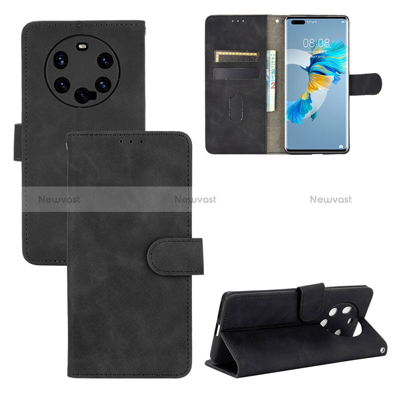 Leather Case Stands Flip Cover Holder L01Z for Huawei Mate 40 Pro+ Plus