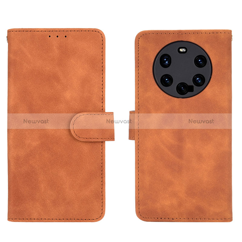 Leather Case Stands Flip Cover Holder L01Z for Huawei Mate 40 Pro+ Plus