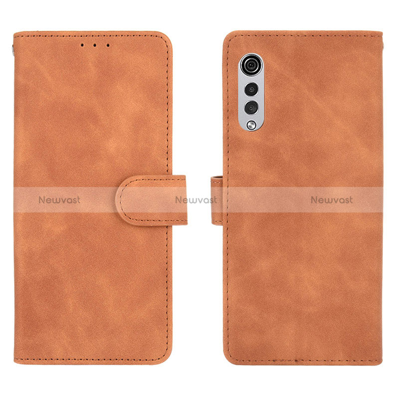 Leather Case Stands Flip Cover Holder L01Z for LG Velvet 4G