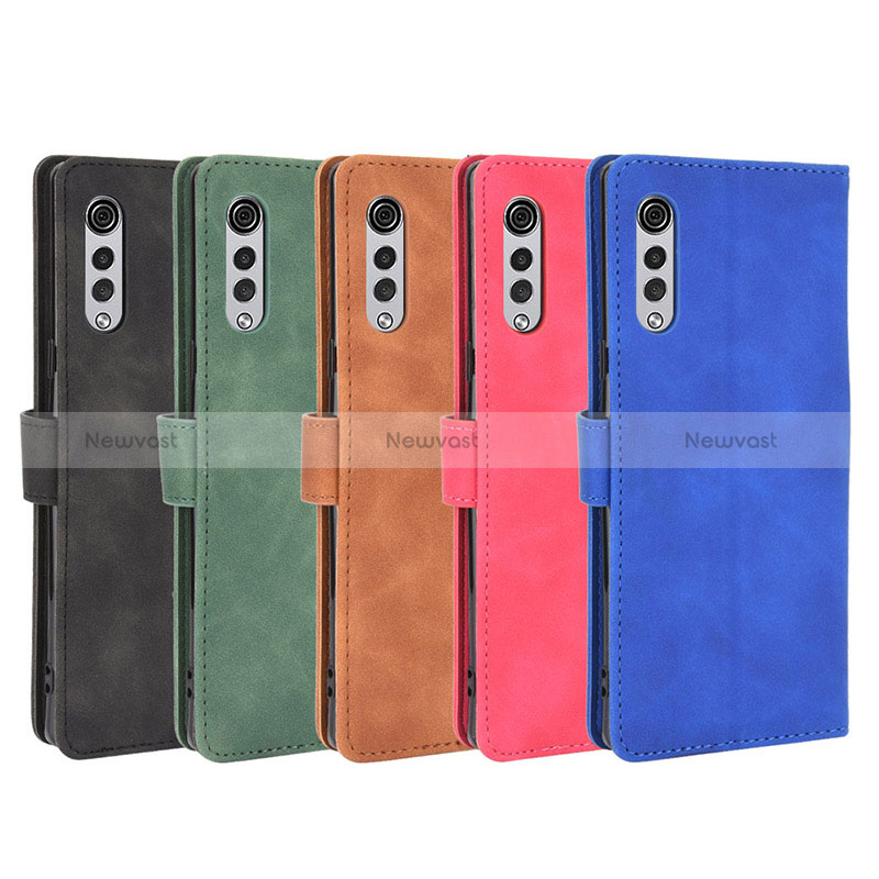 Leather Case Stands Flip Cover Holder L01Z for LG Velvet 4G