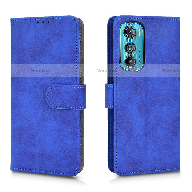 Leather Case Stands Flip Cover Holder L01Z for Motorola Moto Edge 30 5G